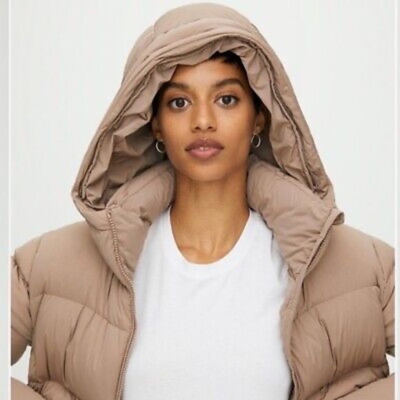 Babaton The Group Park City Mid Puffer Mid Length Goose Down Puffer Jacket - Picture 2 of 12